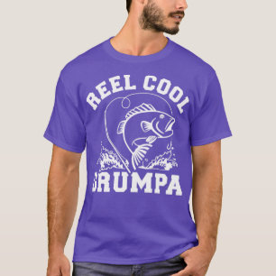 T-shirt Reel cool grumpa pour la pêche grand-père