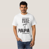 T-shirt Reel Cool Papa - Fête des pères Cadeau (Devant entier)