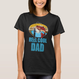 T-shirt Reel Cool Papa Fête des pères Pêche Pour Mari Da