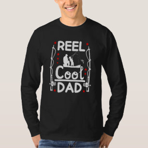 T-shirt Reel Cool Papa Hommes Fête des pères Pour Pêcher P