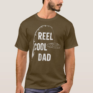 T-shirt Reel Cool Papa Pêche Amoureux Daddy Daddy Drôle Pè