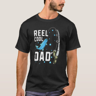 T-shirt Reel Cool Papa Pêche Pêcheur Pêcheur Pêcheur Pêche