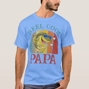 T-shirt Reel Cool Papa Pêche Vintage Fête des pères rétro