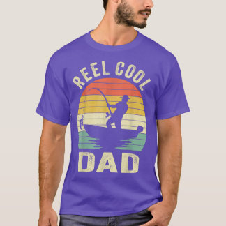 T-shirt Reel Cool PapaPêcher papa Fête des pères cadeau153