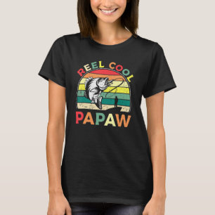 T-shirt Reel Cool Papaw Vintage Basse Pêche