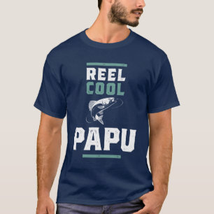 T-shirt Reel Cool Papu Père et grand-père