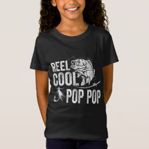 T-Shirt Reel Cool Pop Pop Fête des pères de pêche Cadeaux