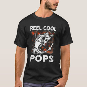 T-shirt Reel Cool Pops Pêche grand-père papa