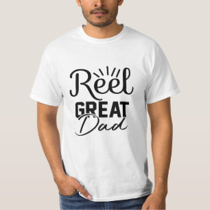 T-shirt Reel Great Dad, cadeau pour la Fête des pères