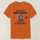 T-shirt ReElect Frank Sobotka (Design devant)