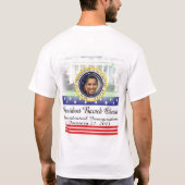 T-shirt Réélection 2012 du Président Obama (Dos)