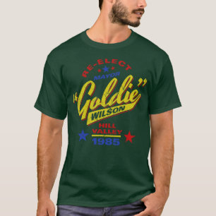 T-shirt Réélire Goldie Wilson maire