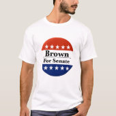 T-shirt Réélire Sherrod Brown au Sénat américain 2024 (Devant)