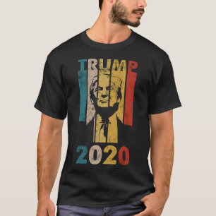 T-shirt Réélire Trump 2020 Vintage des élections 80 ans Po