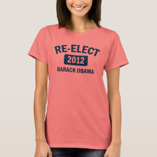 T-shirt Réélisez la chemise 2012 de sonnerie de Barack