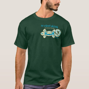 T-shirt réélisez le skink