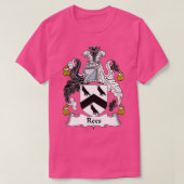 T-shirt Rees Coat of Arms Family (Design devant)