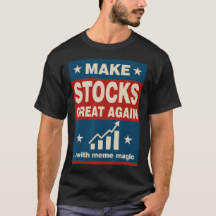T-shirt Refaire la Bourse Grande Encore Trump Nouvelle Éco
