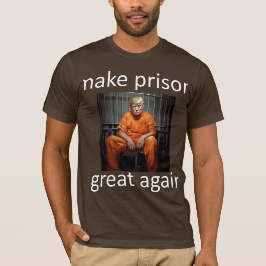 T-shirt refaire la prison (Devant)