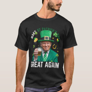 T-shirt Refaire la Saint-Patrick Grande Encore Leprechaun