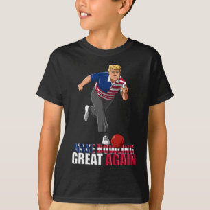T-shirt Refaire le Bowling Grand - Gif de Bowling Drôle de