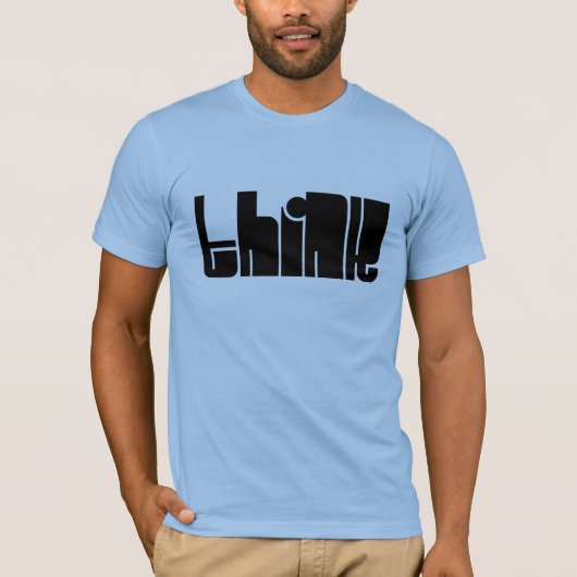 T-shirt Réfléchir (Devant)