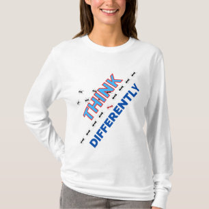 T-shirt Réfléchir différemment