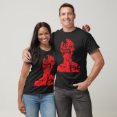 T-shirt Reflet Rouge Brisé (Unisexe)