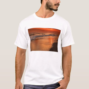 T-shirt Reflets du coucher de soleil sur les nuages et le