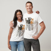 T-shirt Réflexion de chats Miroir Puma Cheetah Tiger Funny (Unisexe)