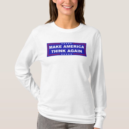 T-shirt Réflexion de l'Amérique (Devant)