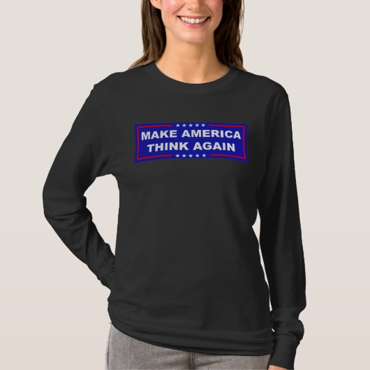 T-shirt Réflexion de l'Amérique (Devant)