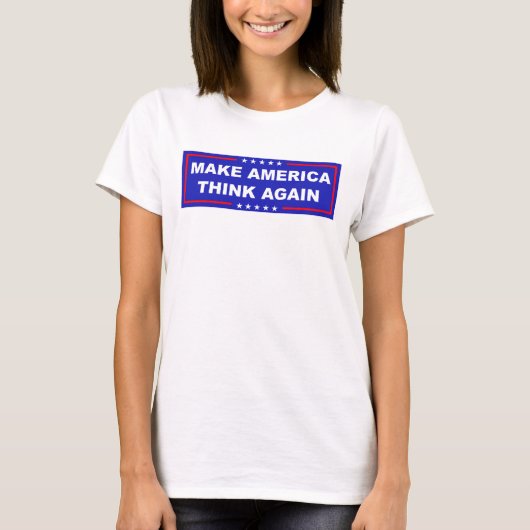 T-shirt Réflexion de l'Amérique (Devant)