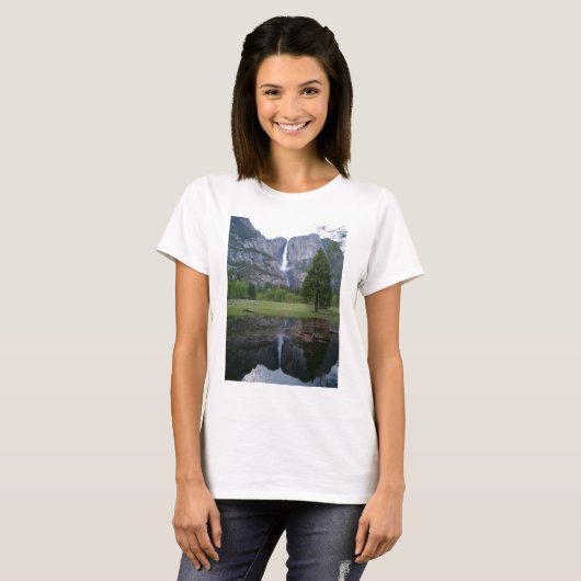 T-shirt réflexion de Yosemite Falls (Devant entier)