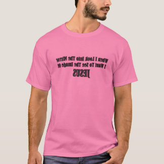 T-shirt (réflexion miroir)