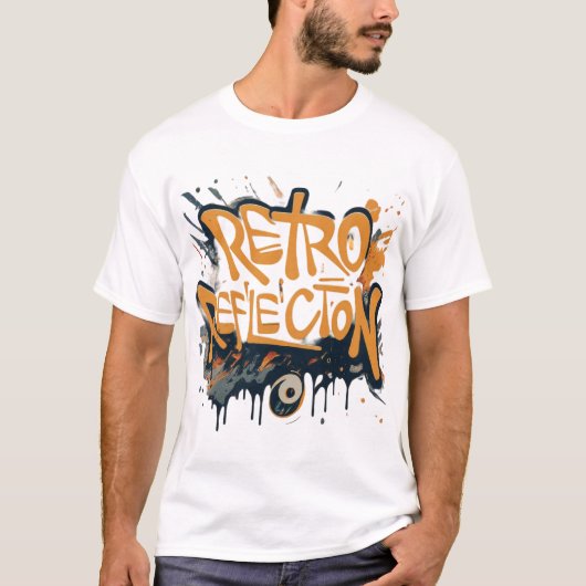T-shirt Réflexion rétrospective (Devant)