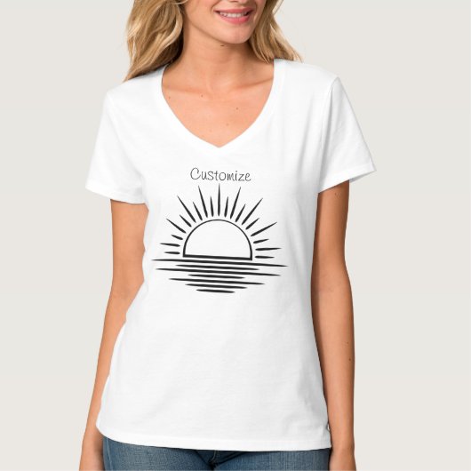 T-shirt Réflexion Sunrise/Sunset Thunder_Cove (Devant)