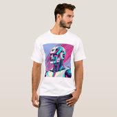 T-shirt Réflexions Cyberpunk (Devant entier)
