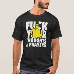 T-shirt Réflexions Et Prières Fac Censurées Avec La Fin Mo