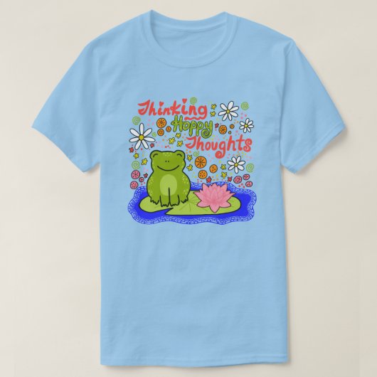 T-shirt Réflexions hésitantes (Design devant)