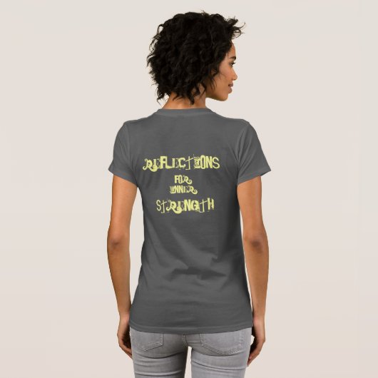 T-shirt Réflexions Pour La Force Intérieure (Dos entier)