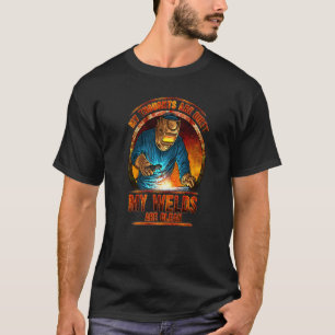 T-shirt Réflexions sèches soudeurs soudeurs soudure propre