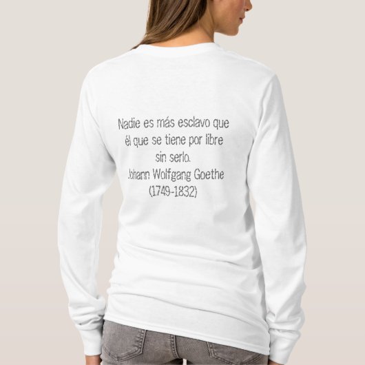 T-shirt ¡ Reforma de soins de santé ! (Dos)