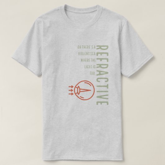 T-shirt Réfractionner (Design devant)