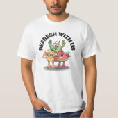 T-shirt Refresh With Us (Devant)