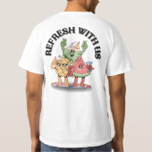 T-shirt Refresh With Us (Dos)