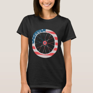 T-shirt Refroidir le quatrième de drôle patriotique 4 juil