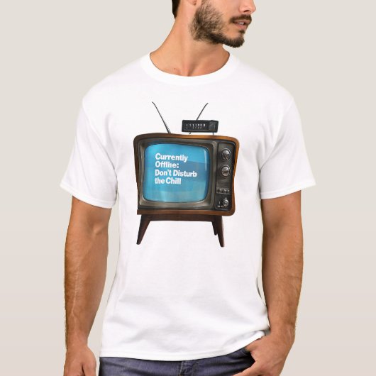 T-shirt Refroidissement hors ligne (Devant)