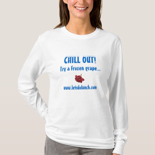 T-shirt Refroidissez la chemise ! (Devant)