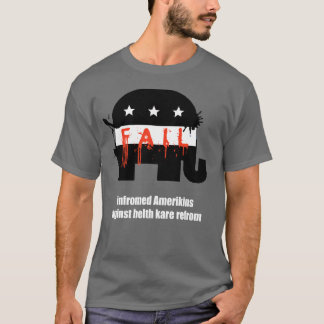 T-shirt refrom infromed de kare de helth d'aginst